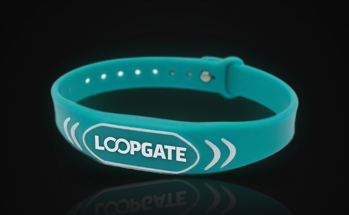 RFID-Wristband am LOOPGATE-Gate